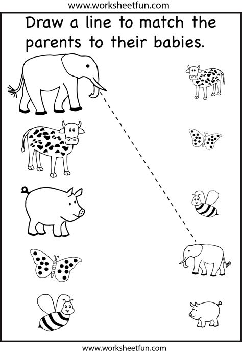 10 Engaging Matching Preschool Worksheets Education Outside Matching Worksheets For Preschool - Matching Worksheets For Preschool
