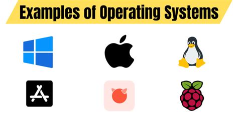 10 Examples Of Operating Systems