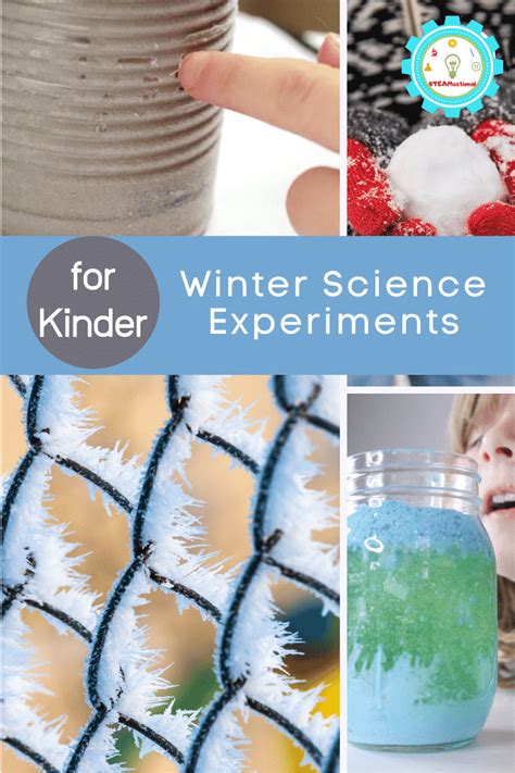 10 Fantastic Winter Science Experiments For Kindergarten Steamsational Kindergarten Experiments - Kindergarten Experiments