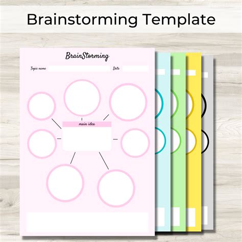 10 Free Online Brainstorming Templates For Teams Gitmind Brainstorm Template For Students - Brainstorm Template For Students