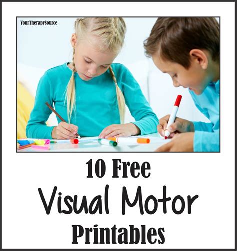 10 Free Visual Motor Printables The Sensory Spectrum Visual Motor Worksheet - Visual Motor Worksheet