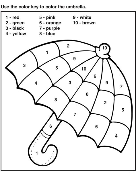 10 Free Worksheets For Color By Number For Color By Number Turkey Preschool - Color By Number Turkey Preschool