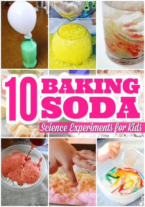 10 Fun And Easy Baking Soda And Vinegar Science Experiments Using Baking Soda - Science Experiments Using Baking Soda