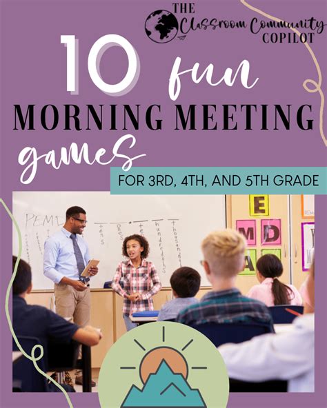 10 Fun Morning Meeting Games For 3rd 4th Morning Meeting Activities 4th Grade - Morning Meeting Activities 4th Grade
