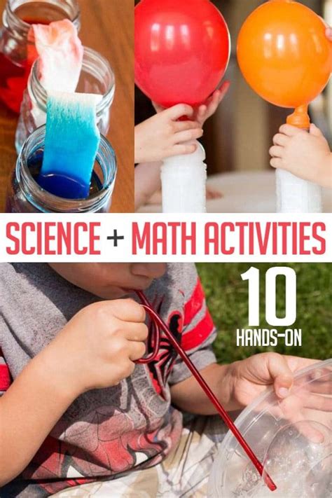 10 Hands On Science And Math Activities Hoawg Math Activities For School Age - Math Activities For School Age