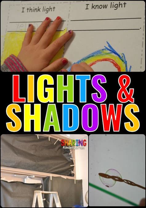 10 Lights And Shadows Science Activities For Kindergarten Shadows Kindergarten - Shadows Kindergarten