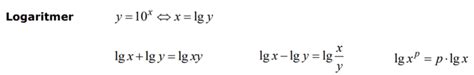10 logaritmer