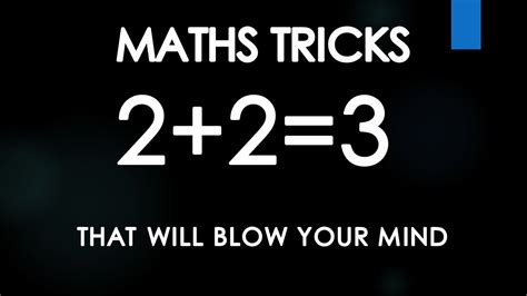 10 Math Tricks That Will Blow Your Mind Thing To Math - Thing To Math