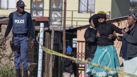 10 members of same family dead in mass shooting in S. Africa