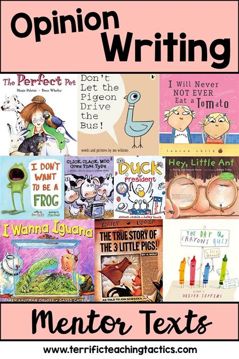 10 Mentor Texts For Teaching Opinion Writing 8211 Books To Teach Opinion Writing - Books To Teach Opinion Writing