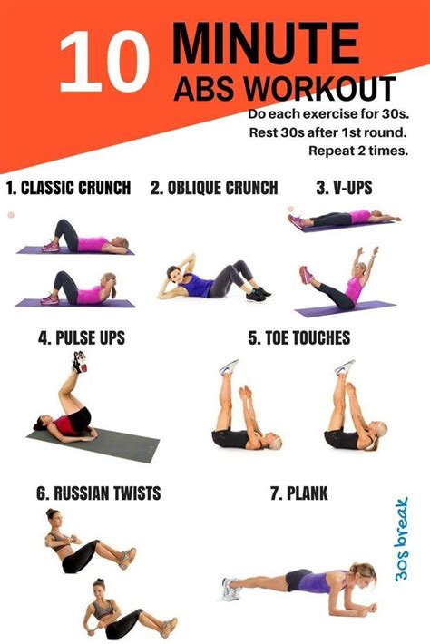 10 Minute Ab Workout