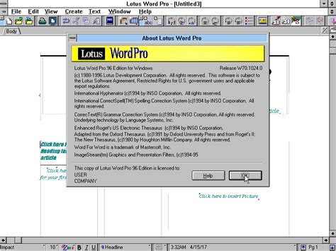 10 minuten anleitung zu word pro 96 edition für windows 3 11. - Briggs and stratton model 120000 manual.