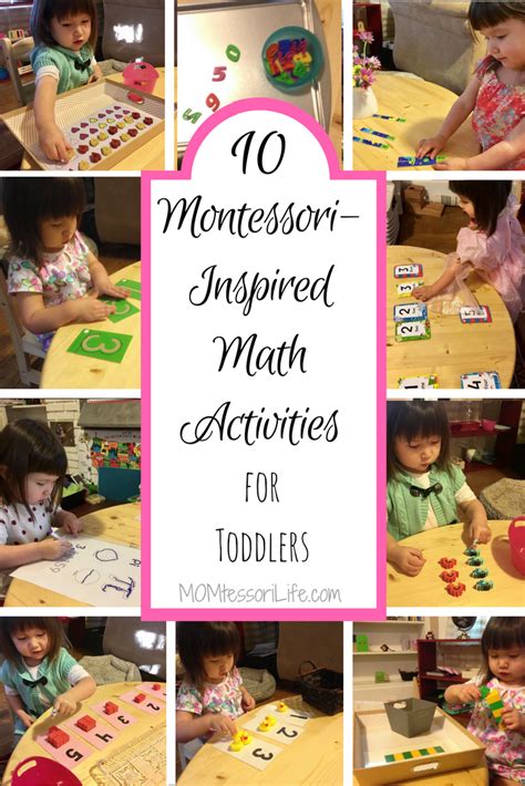 10 Montessori Inspired Math Activities For Toddlers Montessori Math Activities For Preschoolers - Montessori Math Activities For Preschoolers