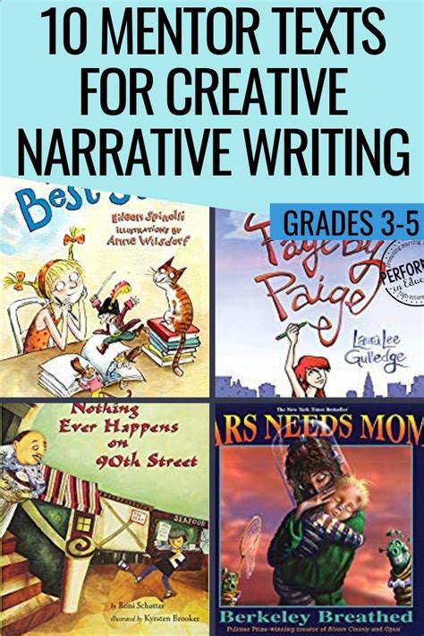 10 Narrative Writing Mentor Texts For Elementary Amp Narrative Writing Rubric Middle School - Narrative Writing Rubric Middle School