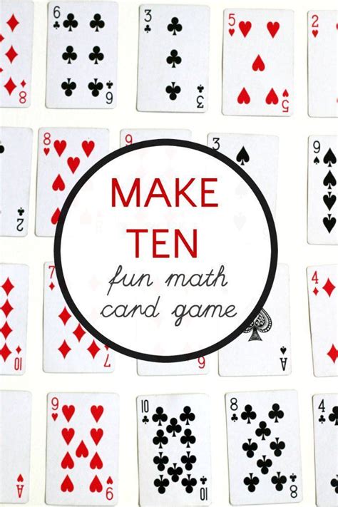 10 Playing Cards Games For Math Smitten With Playing Cards Math - Playing Cards Math