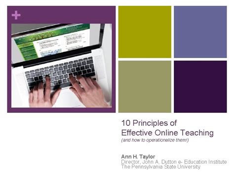 10 Principles Of Effective Online Teaching Best Practices