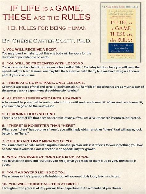 10 Rules For Being Human