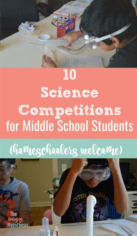 10 Science Competitions For Middle School Students Science For Middle School Students - Science For Middle School Students
