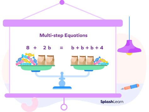 10 Solve The Multi Step Equations Fractions