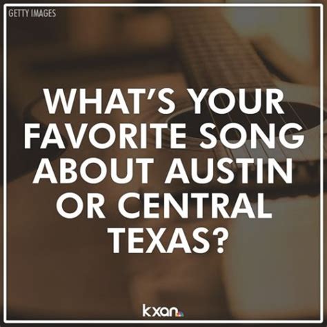 10 songs that remind people of Central Texas, Austin