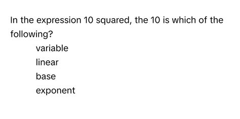 10 Squared