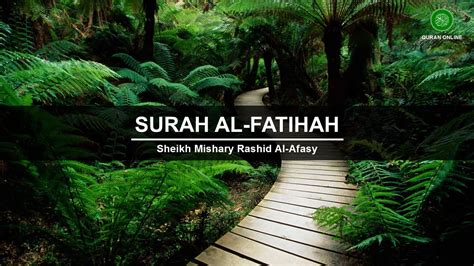 10 styles al fatiha al afasy sheikh