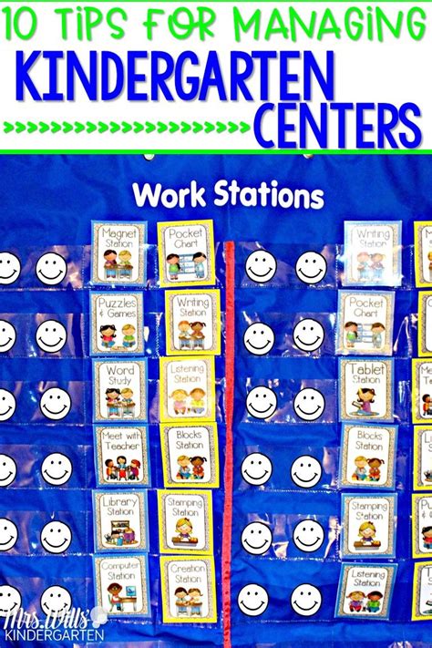 10 Tips For Managing Kindergarten Centers In Your Centers For Kindergarten - Centers For Kindergarten