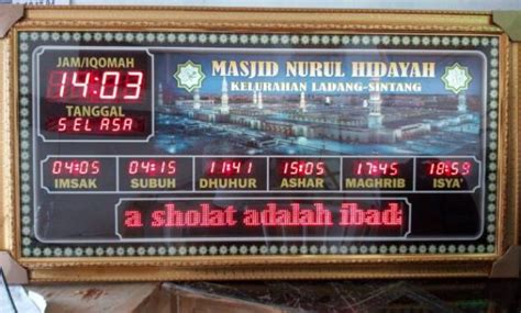 10 Toko Jam Digital Masjid Terdekat 2024 Daftar Jam Digital Masjid Cirebon - Jam Digital Masjid Cirebon
