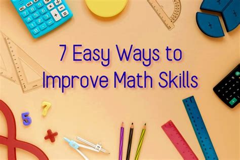 10 Ways To Improve Math Skills Wikihow Thing To Math - Thing To Math