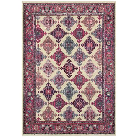 allen + roth with STAINMASTER. Indy Fringe Performance 5 x 7 Beige Indoor/Outdoor Border Area Rug. Model # 3111937. Find My Store. for pricing and availability. 25. Multiple Sizes Available. allen + roth with STAINMASTER. Lydia Blue …. 