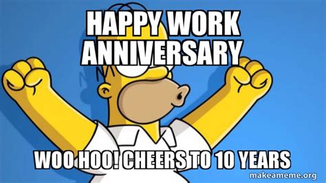 1. Create a meme contest: Encourage team members ‍to come up⁣ with ‍their own⁢ work anniversary memes and hold a friendly competition to pick the best ones. 2. Share on social‍ media: ‌Spread the joy beyond the‌ office ⁤walls‌ by posting funny work anniversary memes on company social⁢ media accounts..