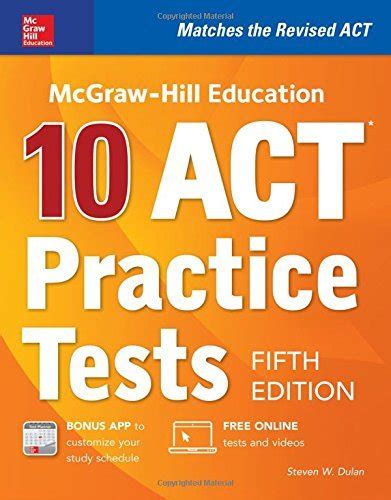 Download 10 Act Practice Tests Fifth Edition By Steven W Dulan