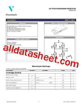 10-FY074PA050SM-M582F38 Datasheet(PDF) 12 Page - Vincotech