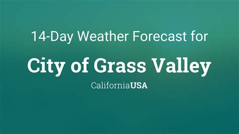 Detailed wind & weather forecast for Grass Valley / California, United States of America for kitesurfing, windsurfing, sailing, fishing & hiking. ... wave and weather forecast for Grass Valley in California, United States of America. ... The horizontal resolution is about 13 km. Forecasts are computed 4 times a day, at about 10:00 PM, 4:00 AM .... 