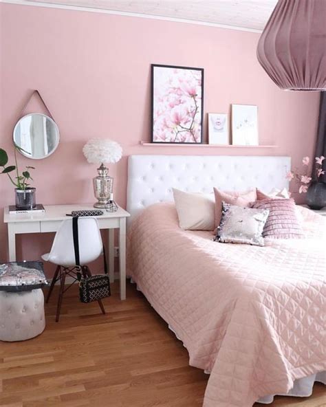 10 ideas para decorar una habitación rosa palo y gris