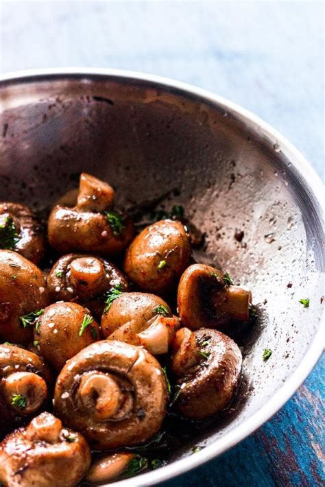 10-minute Garlic Butter Mushrooms Sweet Tea + Thyme