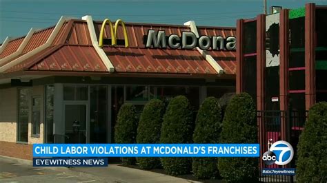 10-year-old children were found working at a Louisville McDonald’s until 2 a.m.