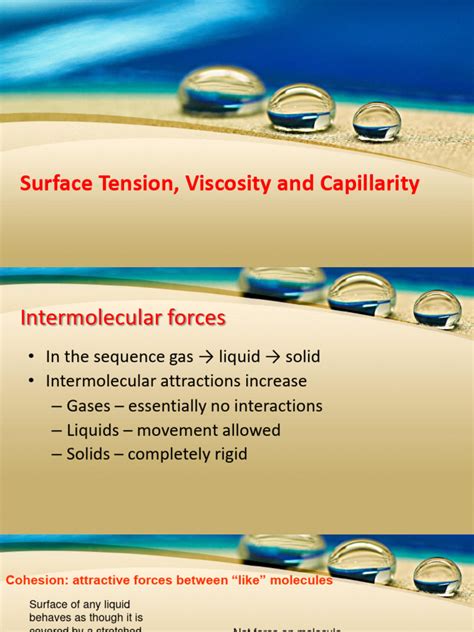 10.3: Surface Tension and Viscosity - Chemistry … - wintechmobiles.com