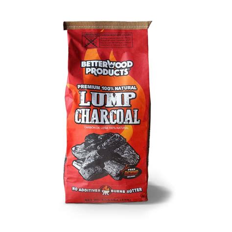 100% Natural Lump Charcoal - Better Wood Products