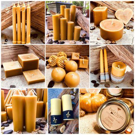 100% Pure Beeswax Candles - raincitystudios.com