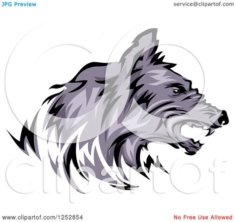 100+ Black Wolf Growling Illustrations, Royalty-Free Vector