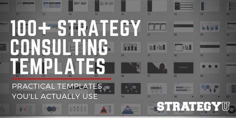 100+ Strategy Consulting PowerPoint Templates StrategyU