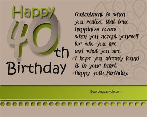 100+ inspirational 40th birthday wishes and quotes in 2024