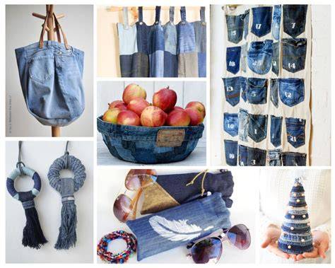 100 Denim Crafts for DIY Enthusiasts - raincitystudios.com