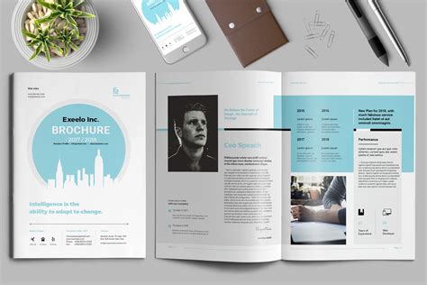 100 Fresh Indesign Brochure Templates Redokun