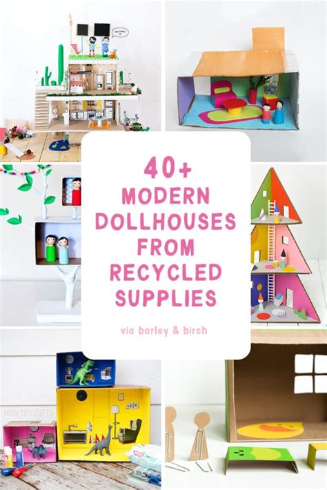 100 Modern DIY Dollhouses Made From Recycled Supplies - raincitystudios.com