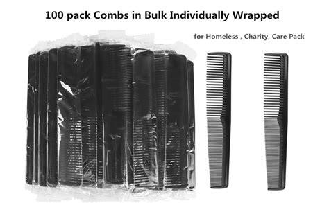 100 Packs Individually Wrapped Combs Disposable … - raincitystudios.com