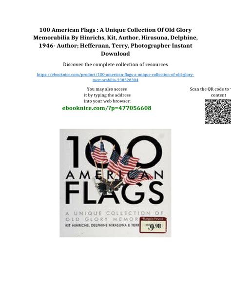 100 American Flags A Unique Collection Of Old Glo
