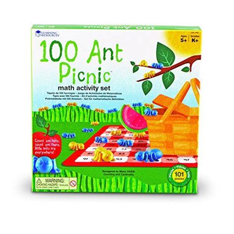 100 Ant Picnic Math Activity Set From Learning Math Ant - Math Ant