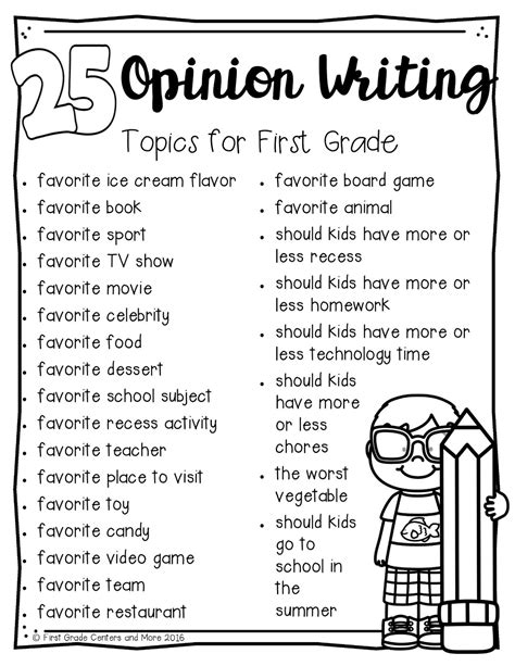 100 Best Opinion Writing Prompts For Elementary Students Elementary Opinion Writing Template - Elementary Opinion Writing Template